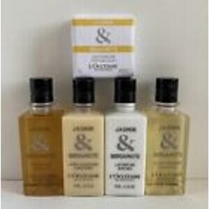 L'OCCITANE Jasmin Bergamote Shampoo Conditioner Shower Gel Lotion Soap Travel
